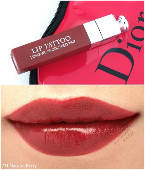 lip tattoo dior best seller|Dior lip tattoo natural berry.